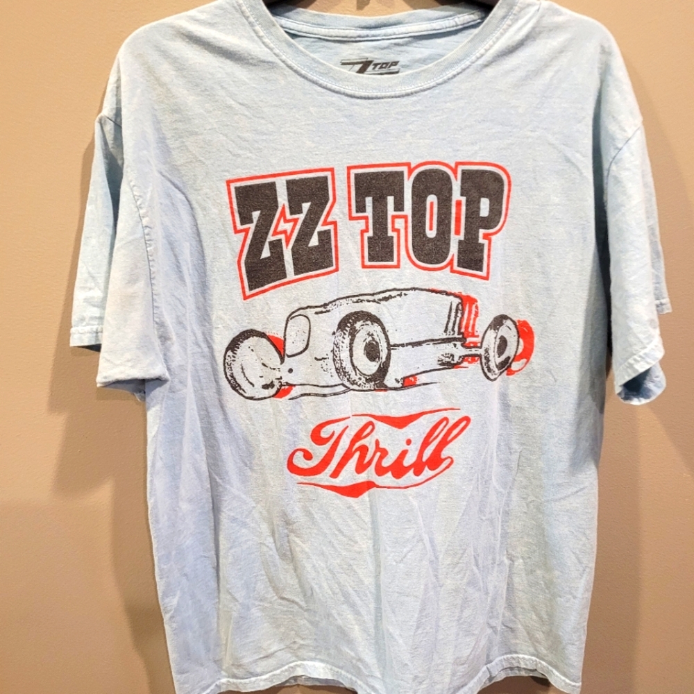 ZZ Top Thrill size LARGE T-shirt